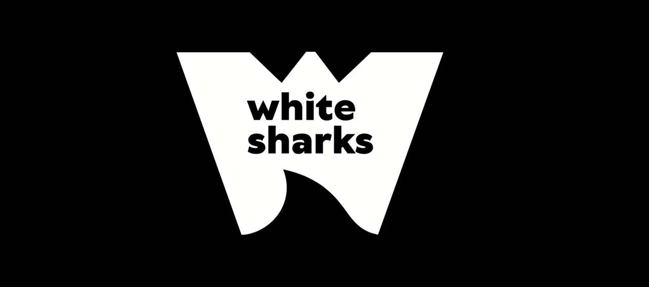 Розробка логотипу і фірмового стилю для компанії White Sharks
