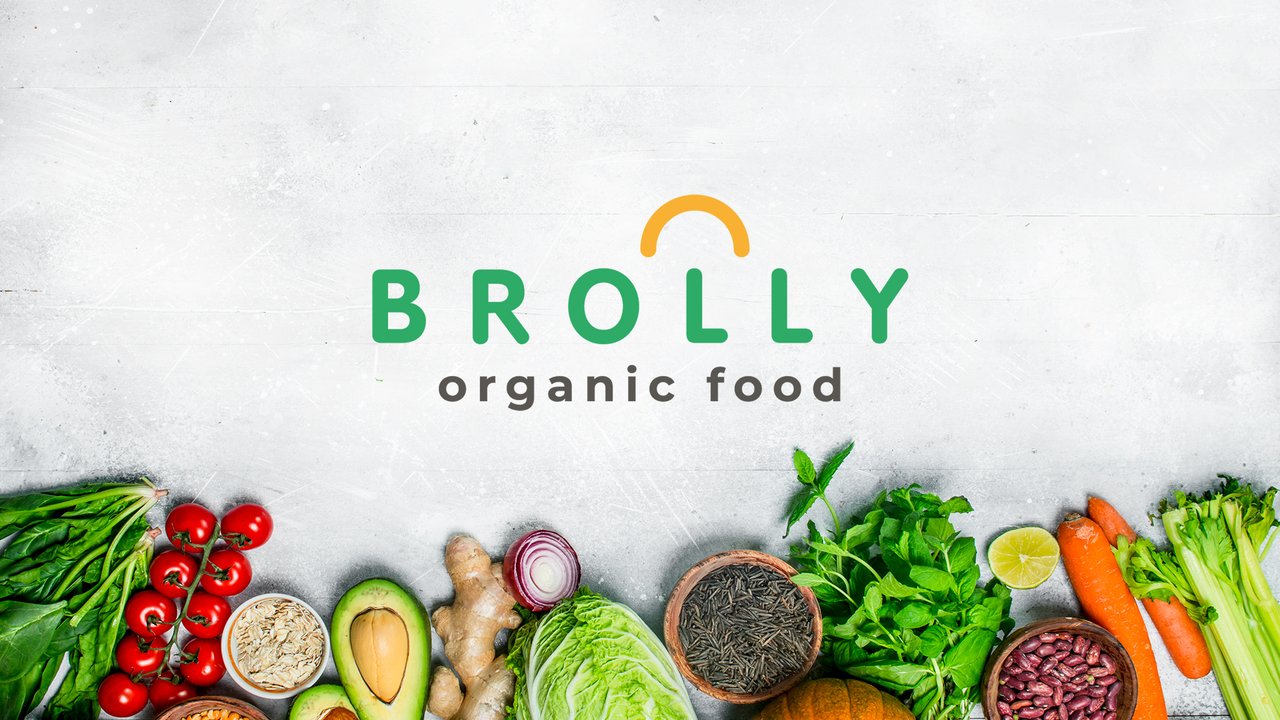 Дизайн для екологічного бренду BROLLY Organic Food