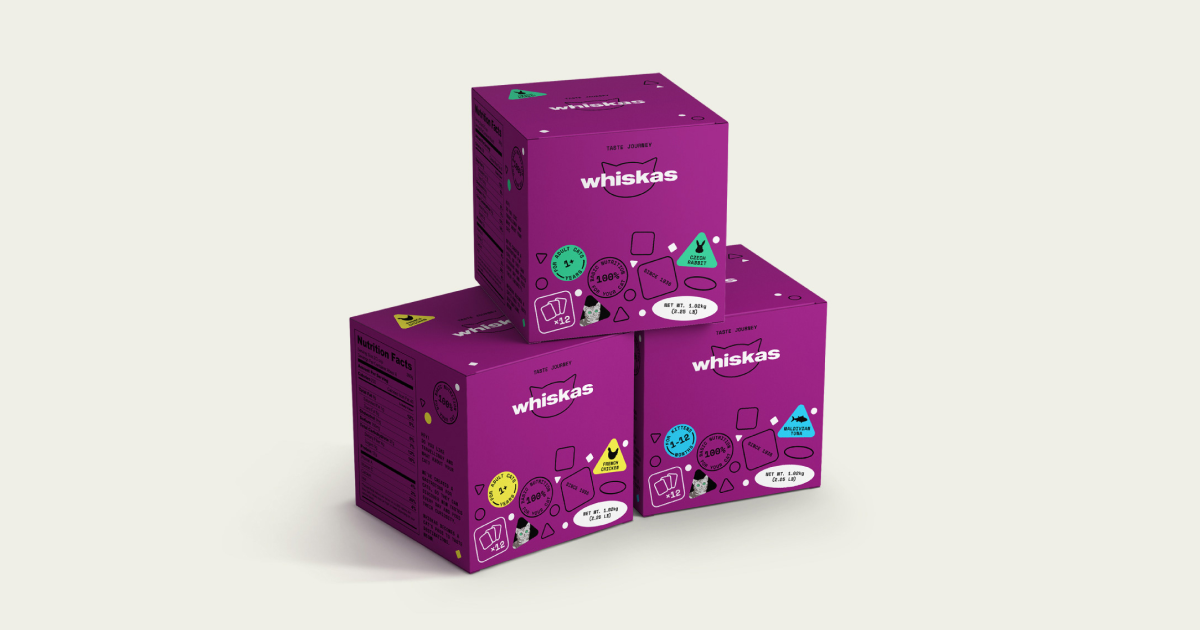 Whiskas — Rebranding and communication concept