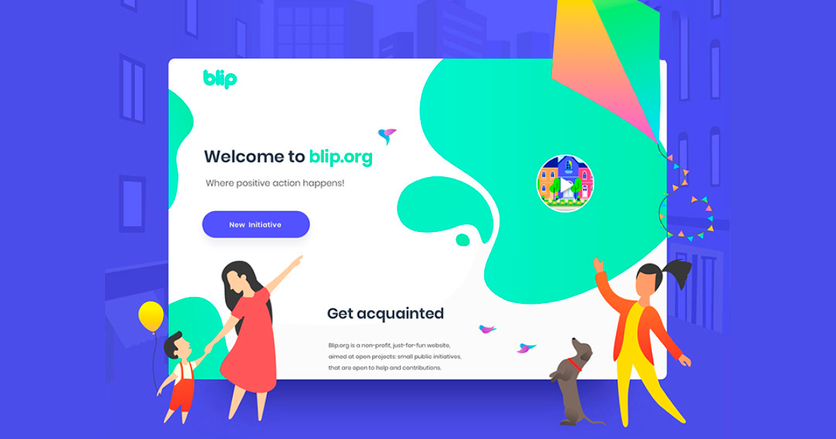 Blip - Community Initiatives Website